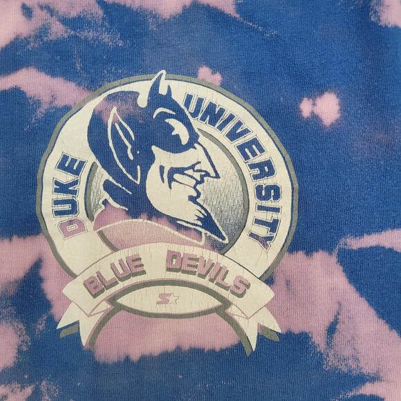 Vintage 1990 Duke-University Shirt Medium 19x24 Blue-Devils - Picture 10 of 14